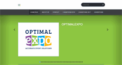 Desktop Screenshot of optimalexpo.com